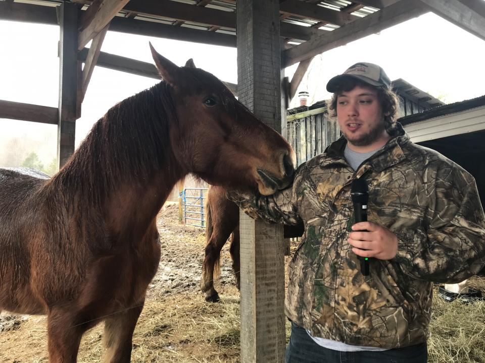 Photo of John Hite III, Berea College Horse Program Forest Technician