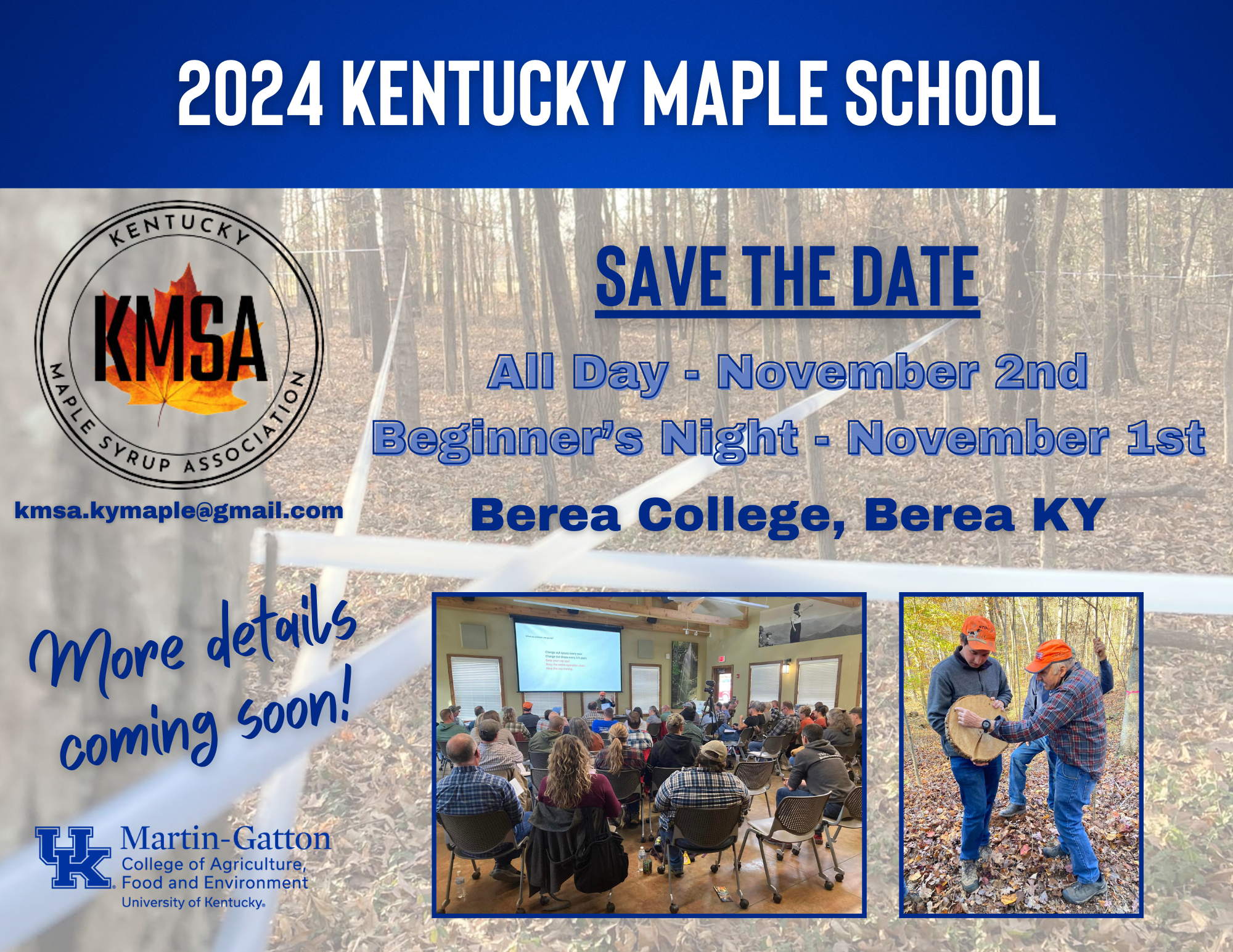 2024 Kentucky Maple School