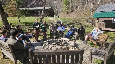 Photo of spring field semester