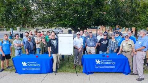 Photo of Fall 2023 forestry Alumni vs Student Quiz Bowl