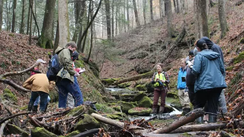 Photo of Spring Field Semester Students