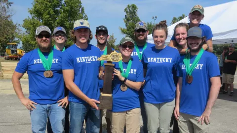 Photo of Forestry Club at the Kentucky Wood Expo