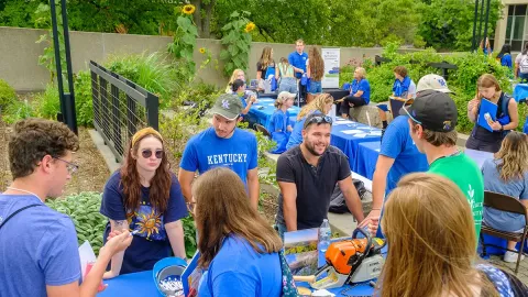 Photo of Forestry Club at CAFE Welcome